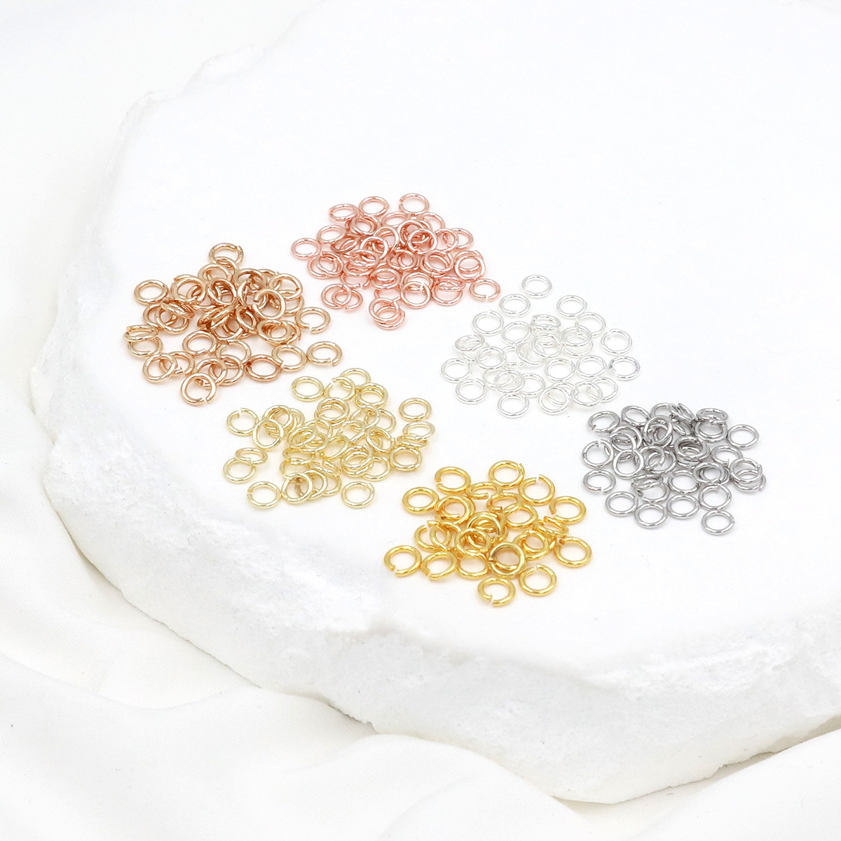Hoop Earrings - A Pack 925 Silver Open Jump