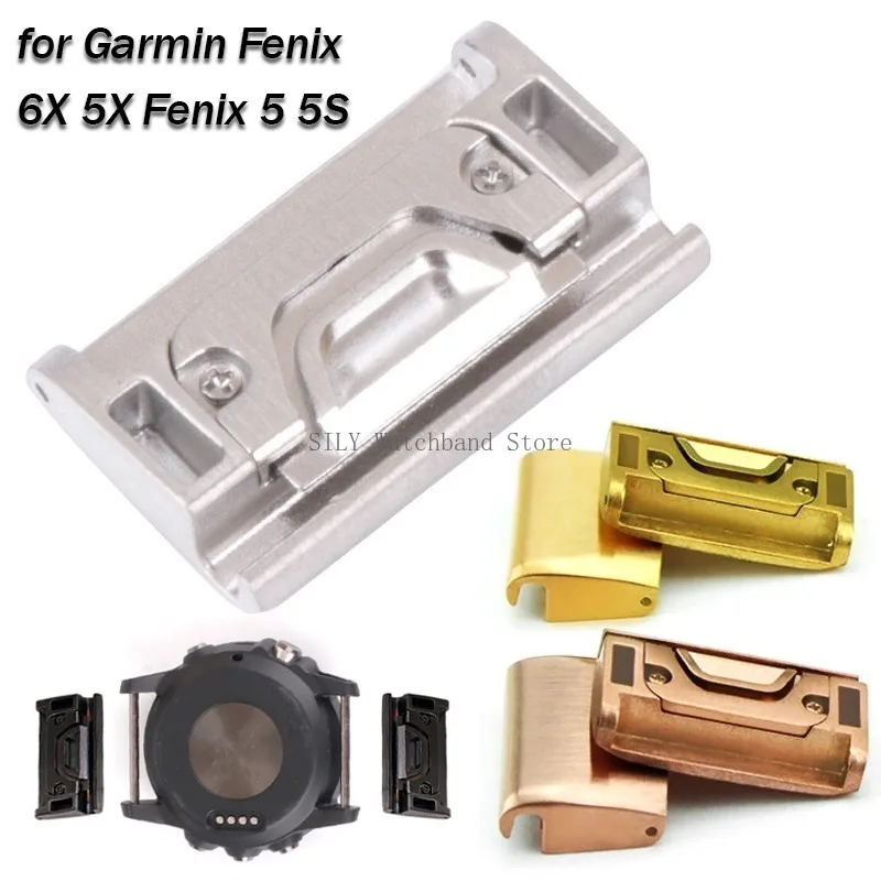 Watch Strap Replacement - 2PCS Quick-Fit Metal Bands Connector 20/22/26mm