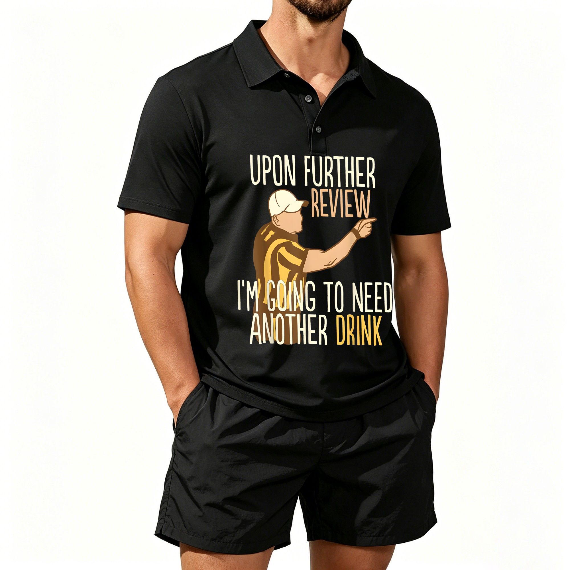 Watches & Jewelry Repair Center New York - Men's Polo Shirt and Beach Shorts
