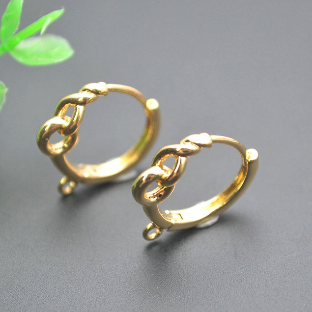 30pc Twisted Round Circle 18K  - Hoop Earrings review and price
