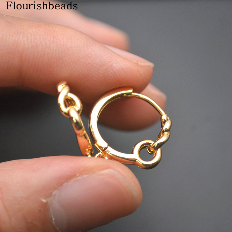 30pc Twisted Round Circle 18K  - Hoop Earrings review and price