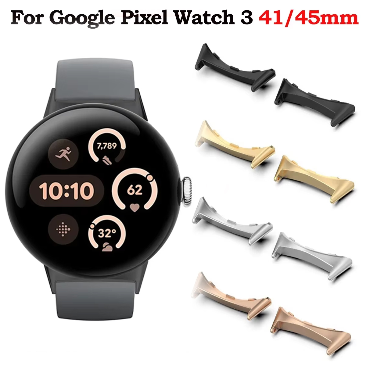 2pcs Watch Strap Connector Ada - Watch Strap Replacement review and price