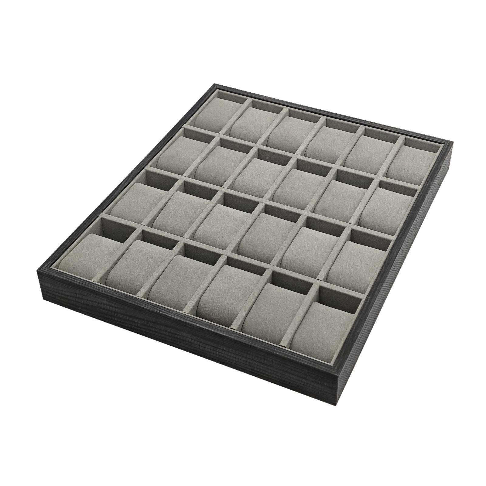 24 Slot Wooden Watch Storage T - Jewelry And Watches Exhibition review and price