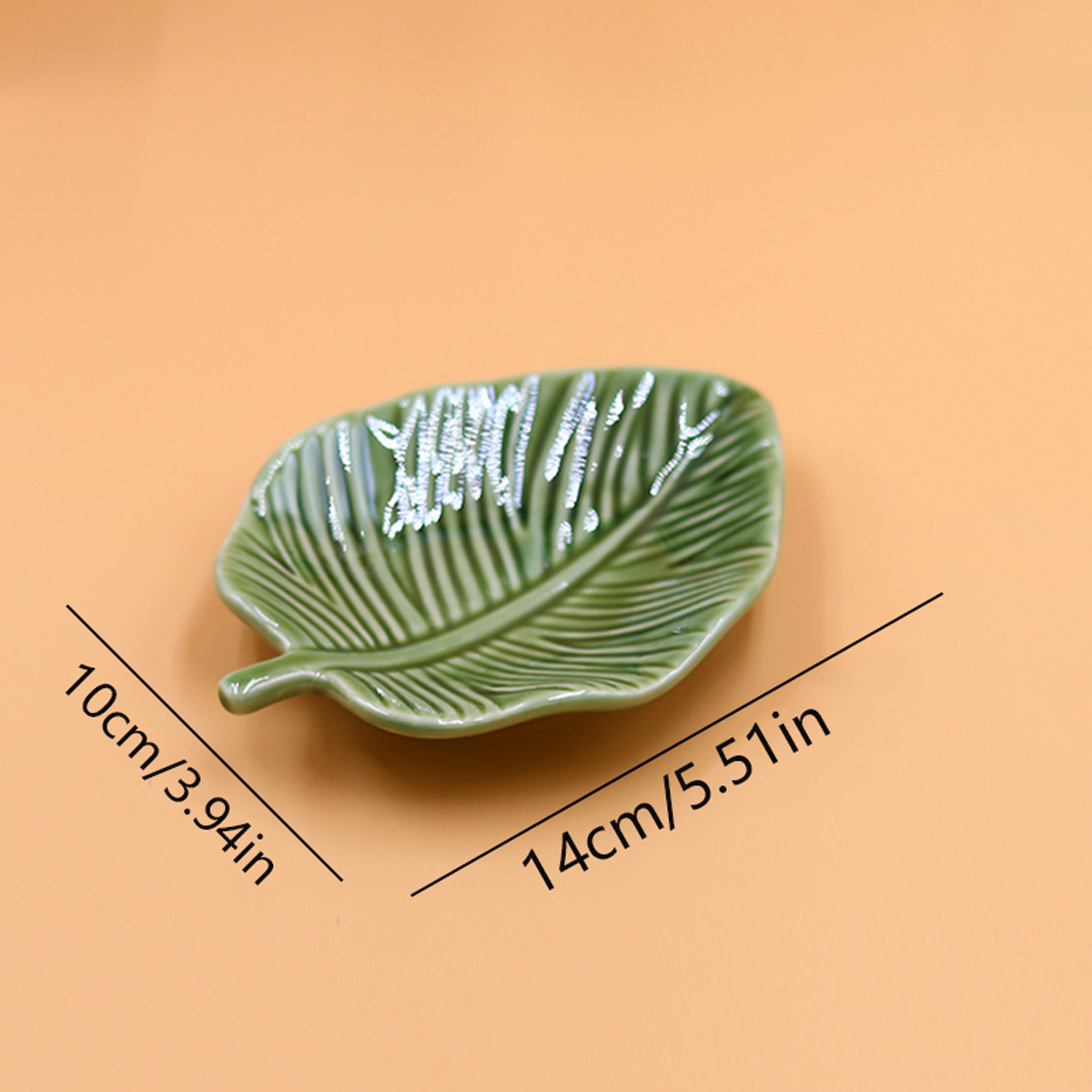 1Pcs Leaf-Shaped Jewelry Organ - Hoop Earrings review and price