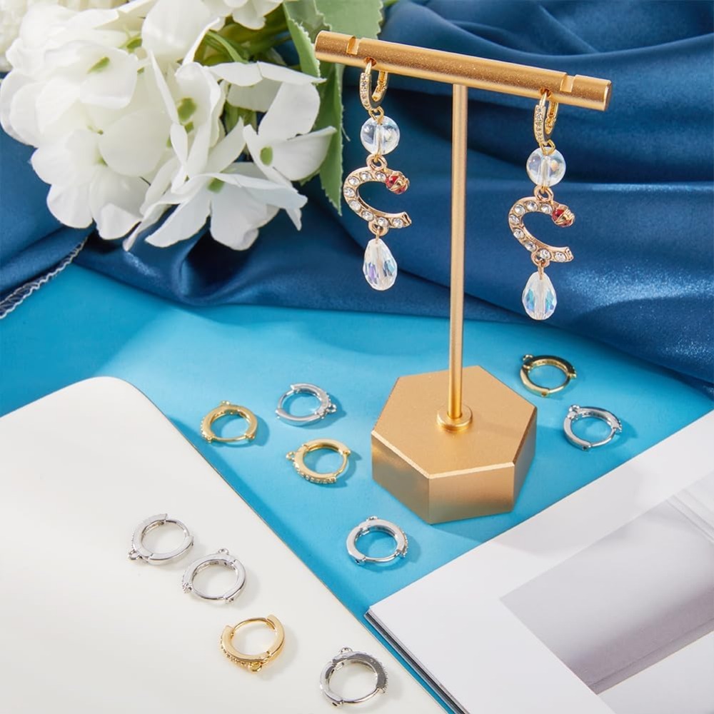 1 Box 12Pcs Round Leverback Ho - Hoop Earrings review and price
