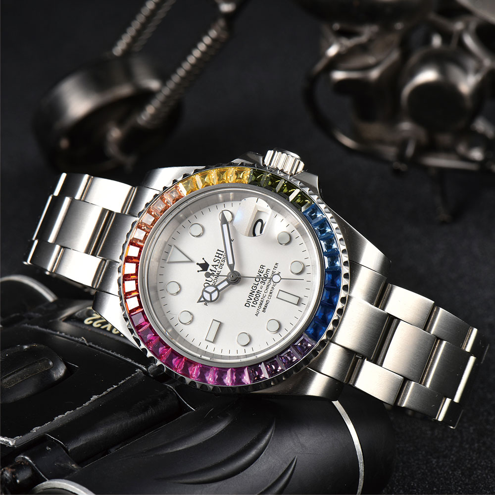 40mm Luxury Diving Men's Watch - Watch Strap Replacement review and price