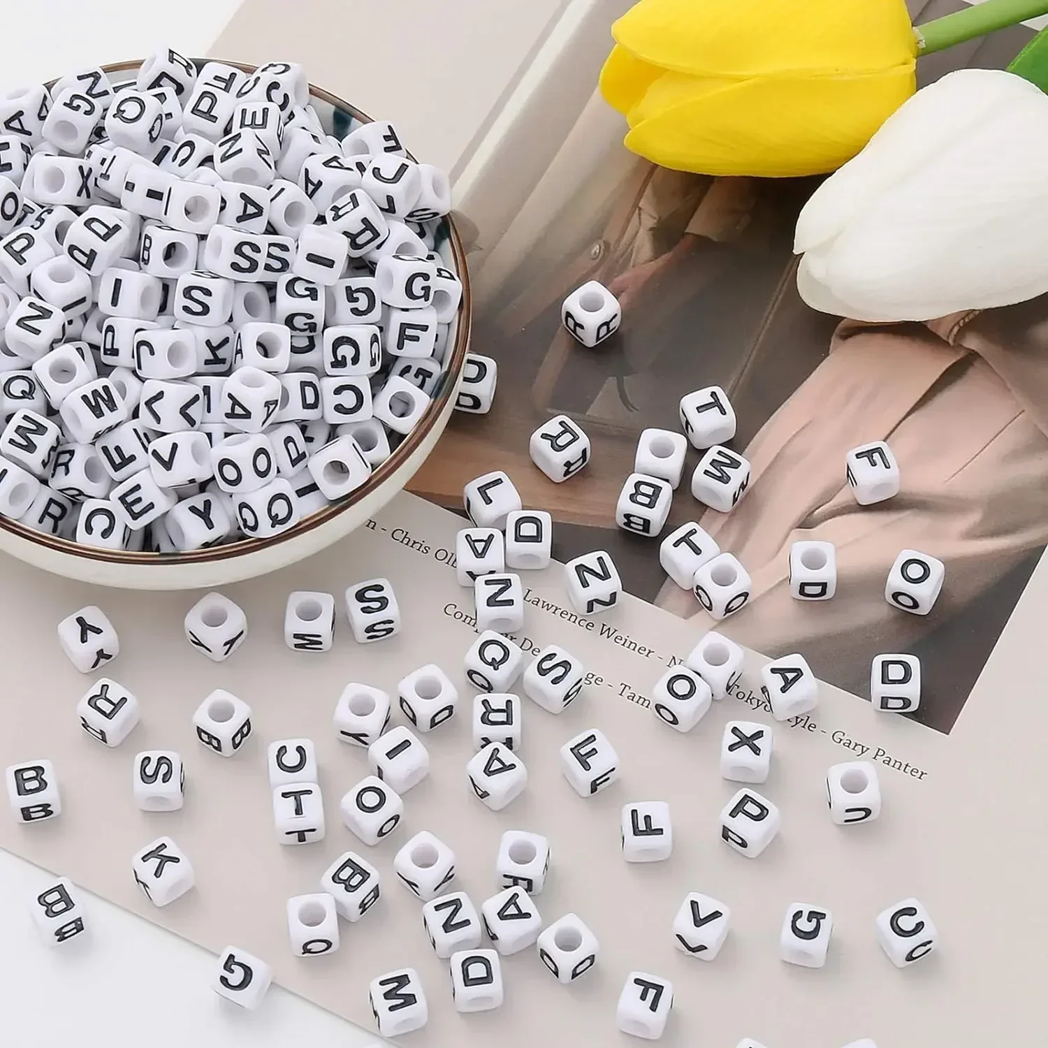 100/200/300/500Pcs Acrylic Let - Jewelry Quotes review and price