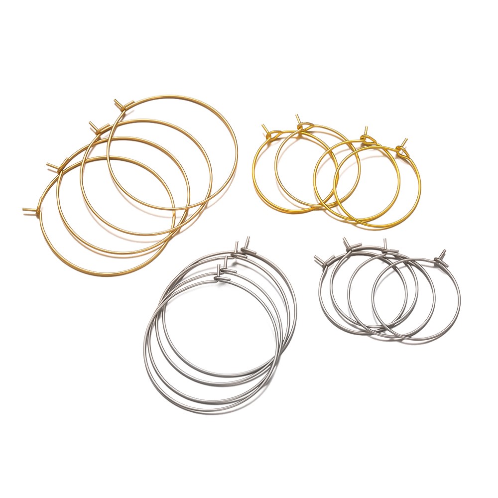 50Pcs 316 Stainless Steel 15 2 - Hoop Earrings review and price