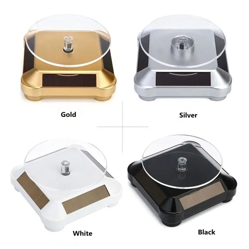 360 Degree Turntable Solar Rot - Jewelry And Watches Exhibition review and price
