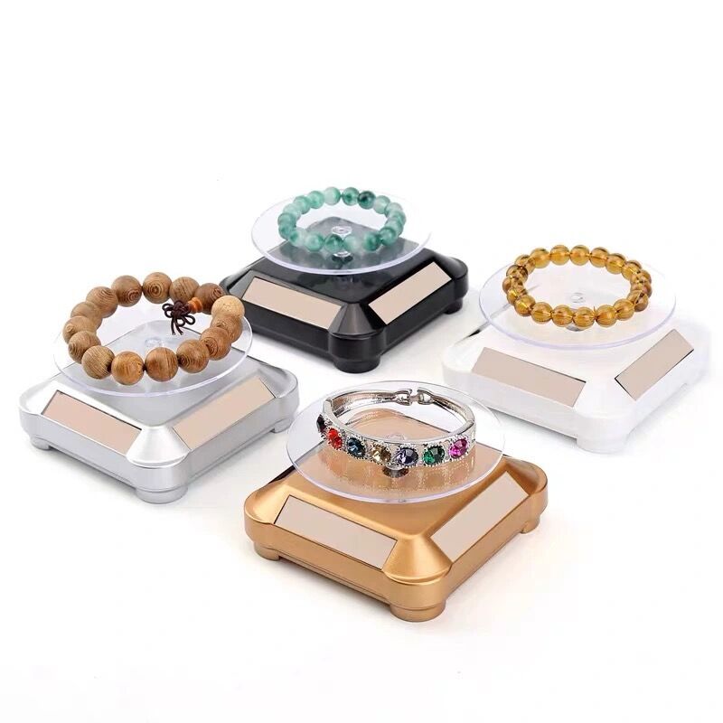 360 Degree Turntable Solar Rot - Jewelry And Watches Exhibition review and price