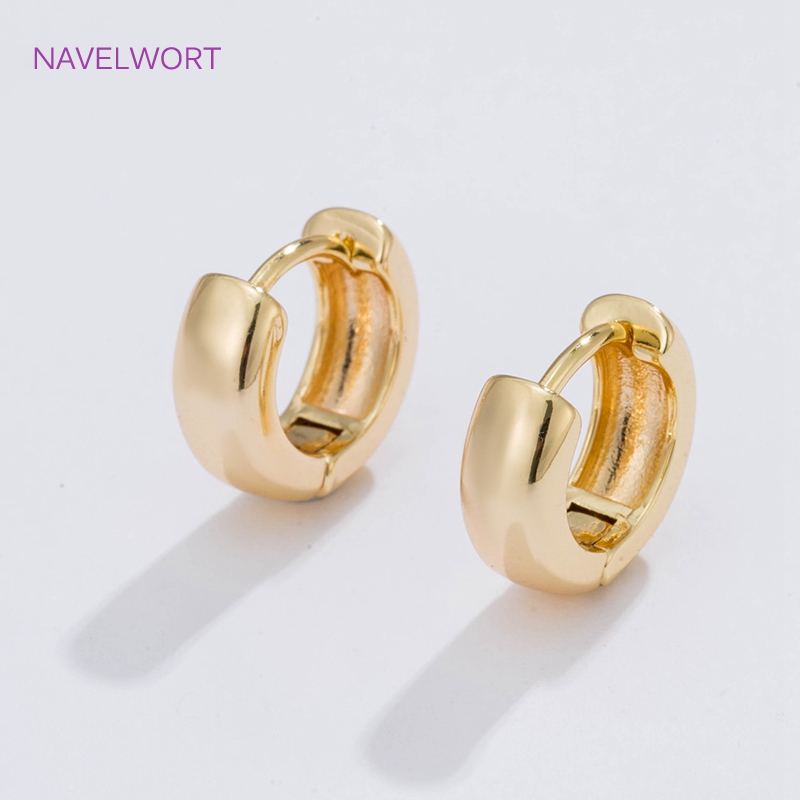 6 Sizes Gold Plated Circle Hoo - Hoop Earrings review and price