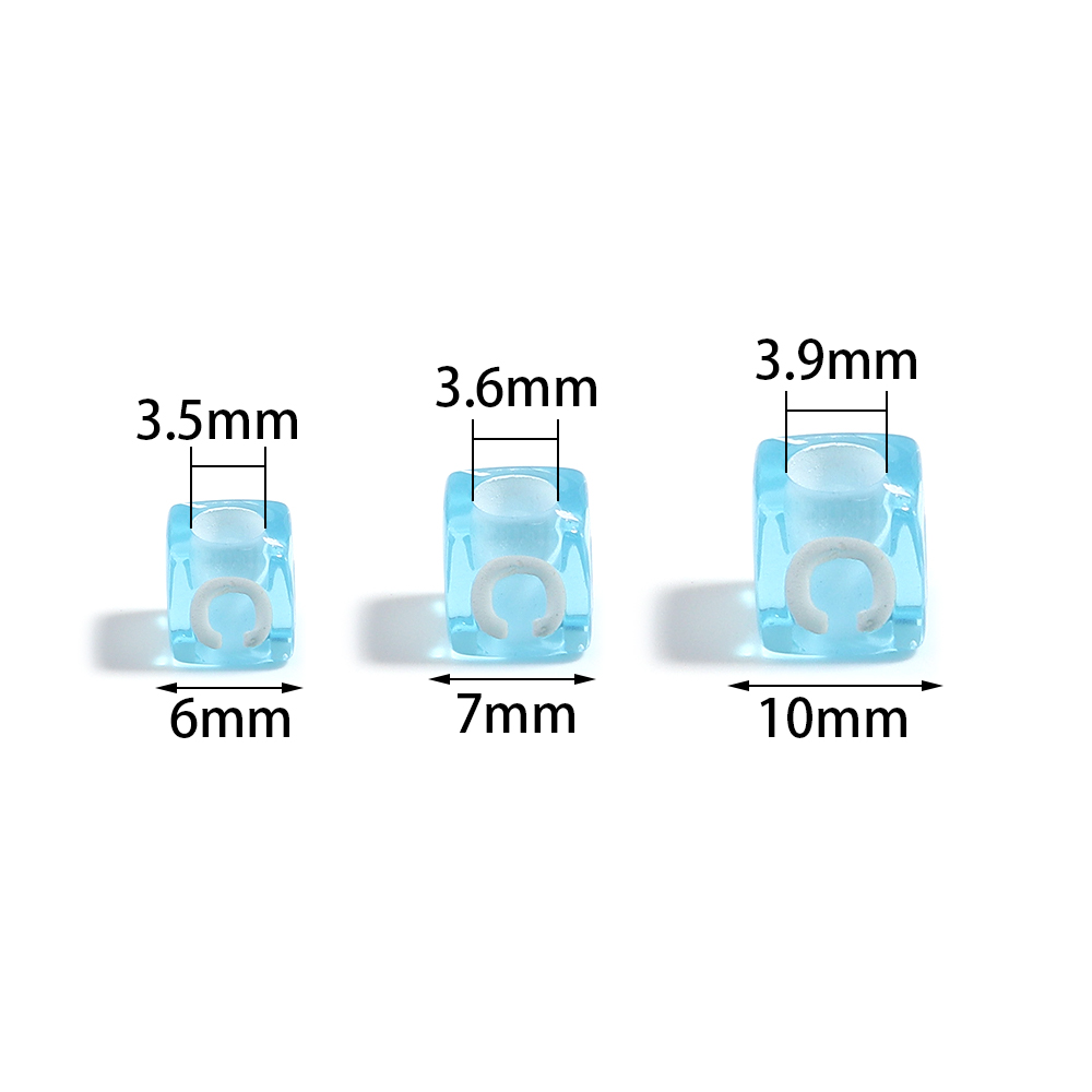 100pcs/lot 6 7 10mm Acrylic Le - Jewelry Quotes review and price