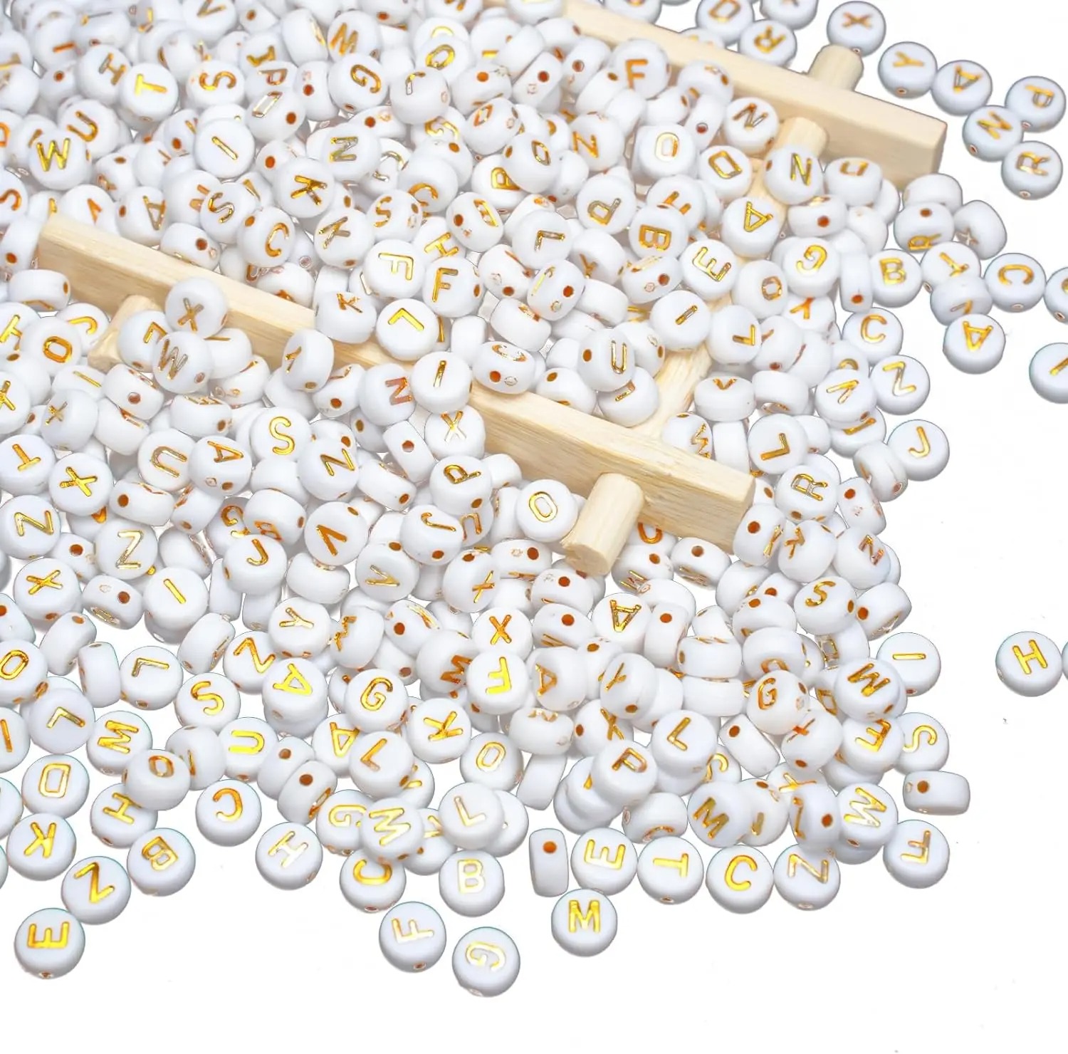 1000 Letter Beads White Circul - Jewelry Quotes review and price