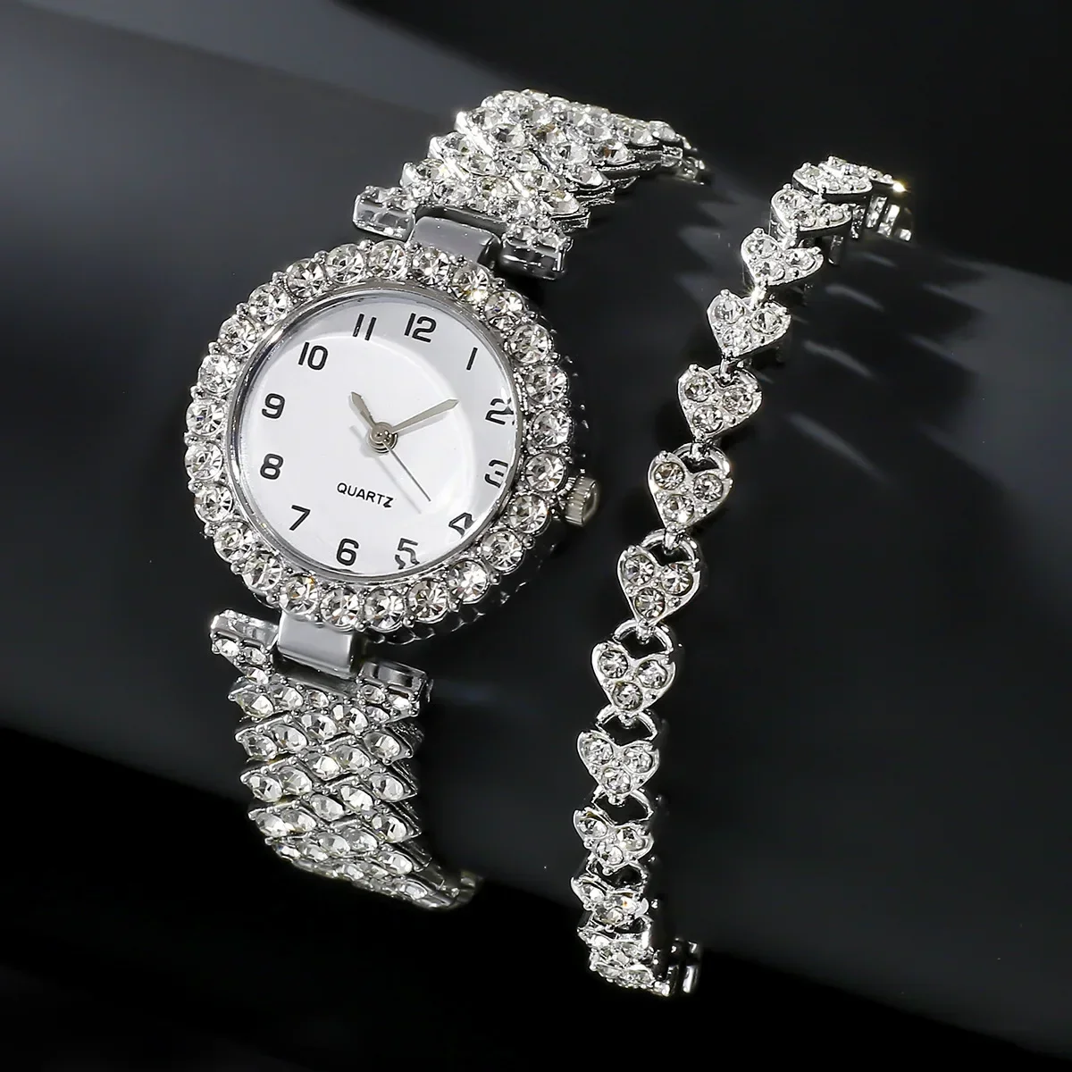 1pcs/2pcs Luxury Fashion Women - Jewelry Like Watches review and price