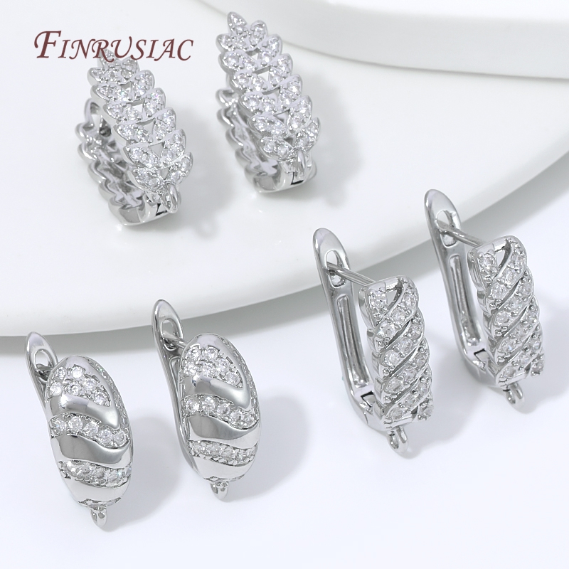 18K Gold Plated Cubic Zirconia - Hoop Earrings review and price