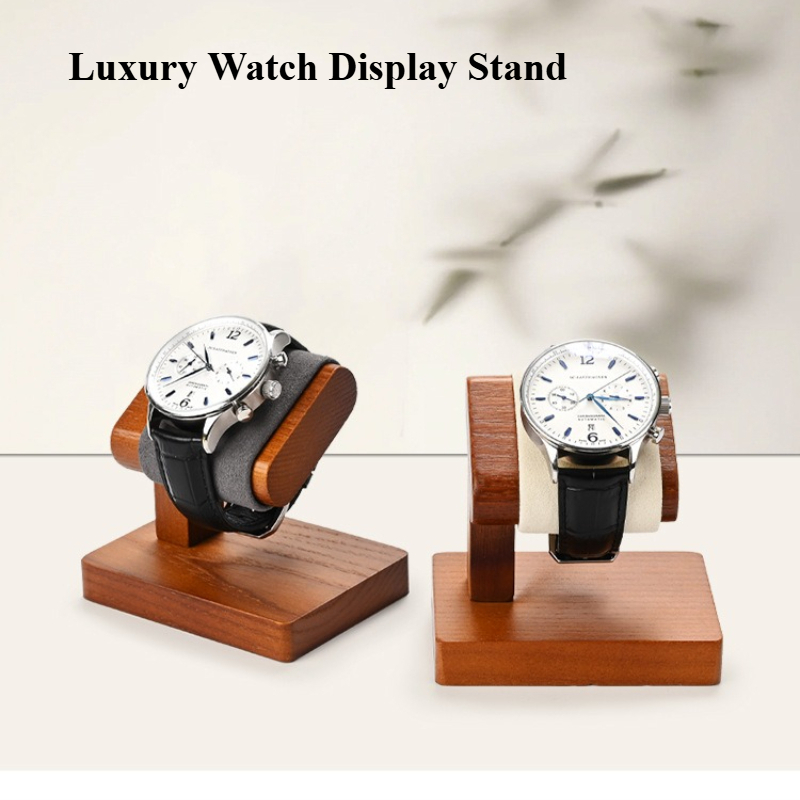 Premium Solid Wood Watch Displ - Jewelry And Watches Exhibition review and price