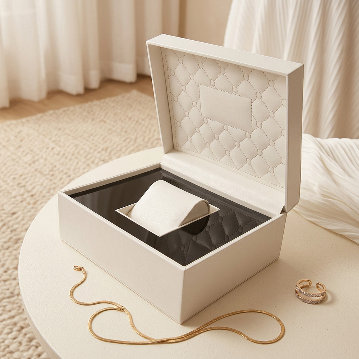 Factory Stock Watch Case Strai - Jewelry And Watches Exhibition review and price