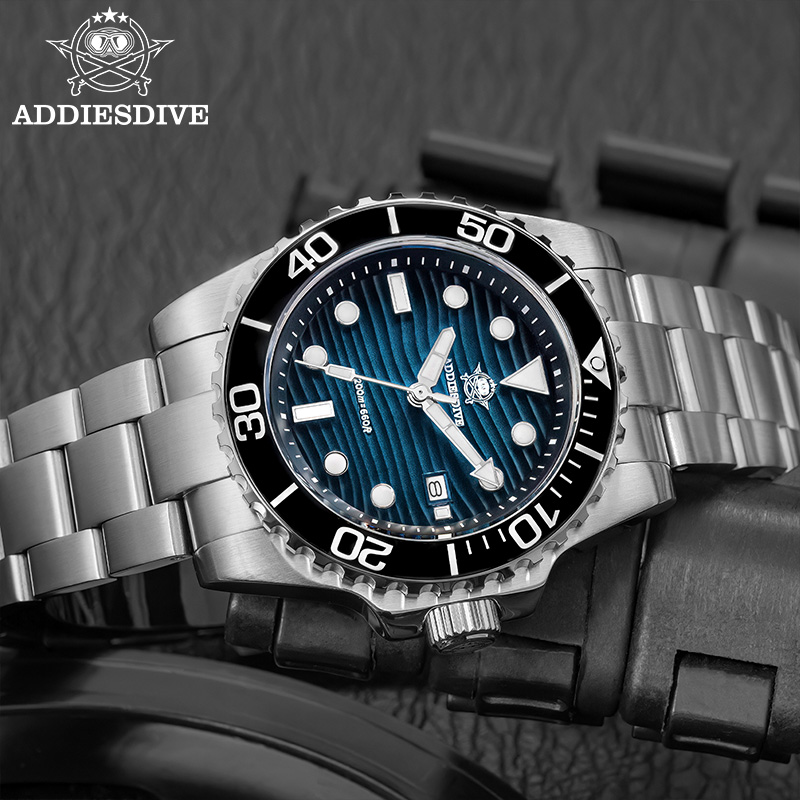 ADDIESDIVE Men's 2115 Quartz W - Watch Strap Replacement review and price
